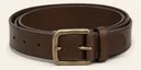 Dark brown belt
