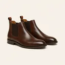Brown Chelsea boots
