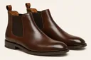 Brown Chelsea boots