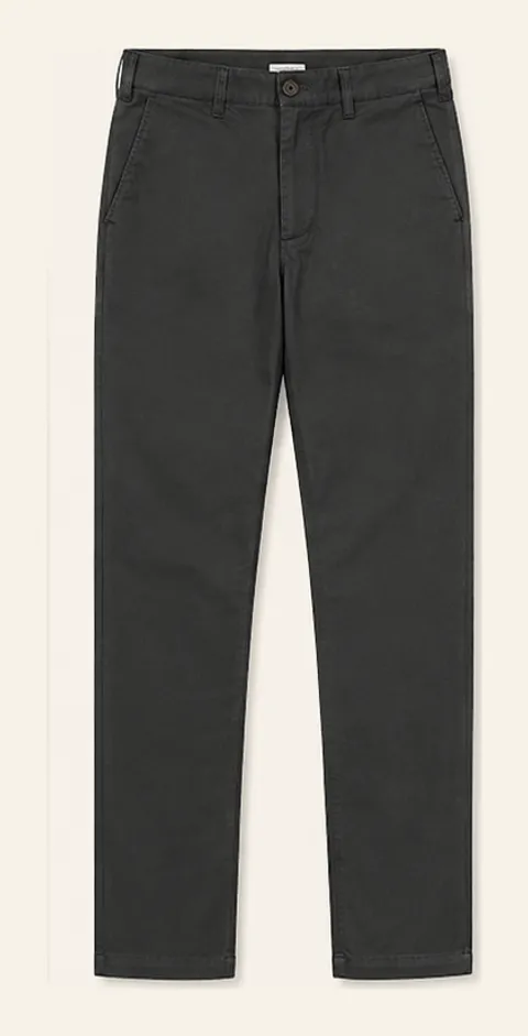 Charcoal gray chinos