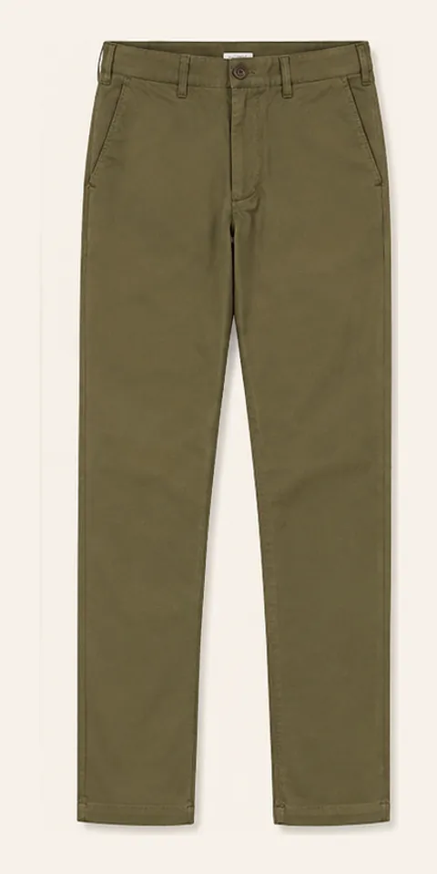 Olive chinos