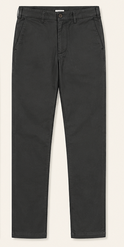 Charcoal gray chinos