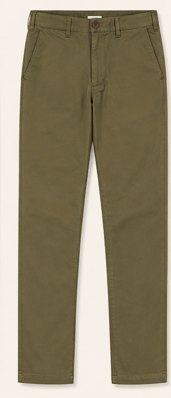 Olive chinos
