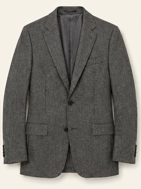 Gray blazer